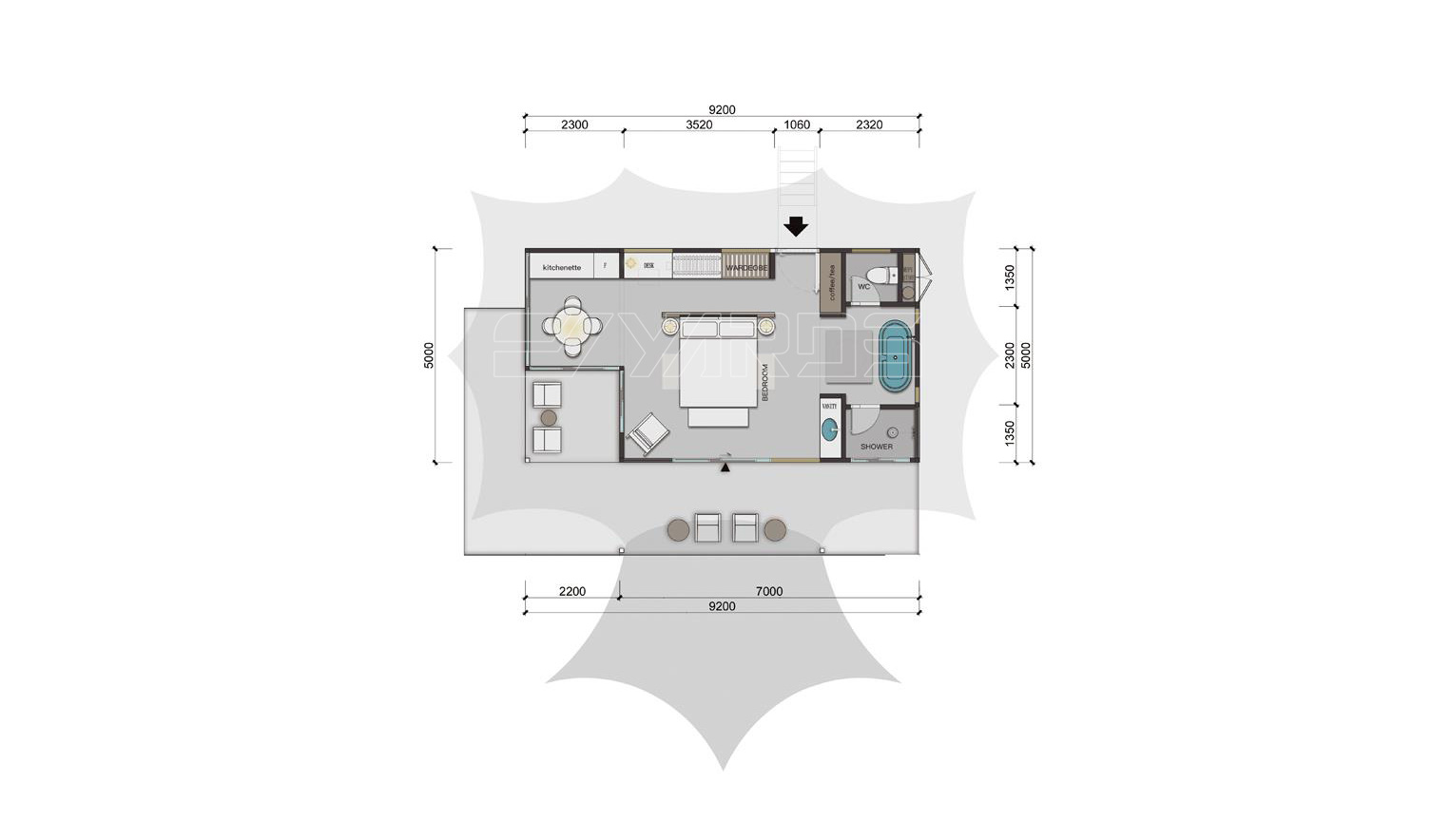 账屋X46-平面图-1