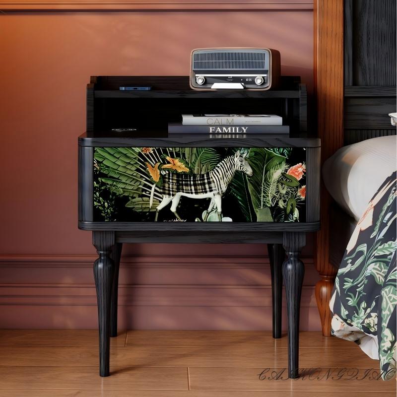 挪威森林床头柜