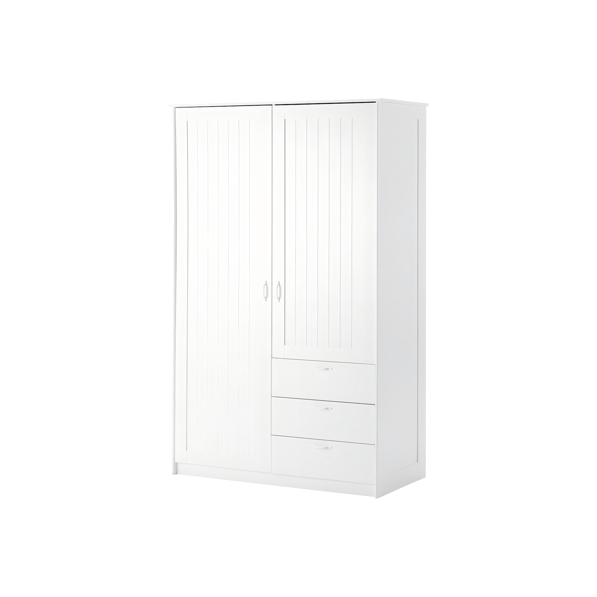 穆斯肯衣柜白色白底图