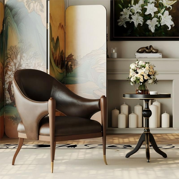 埃里希休闲椅暮光咖