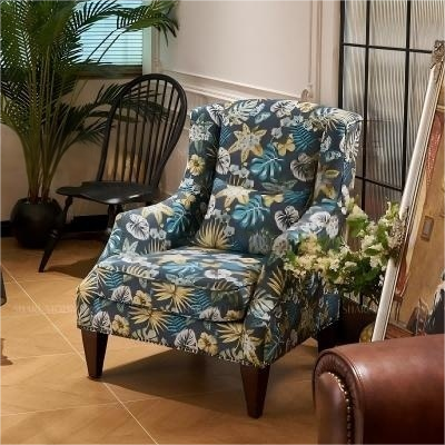 森语老虎椅复古蓝