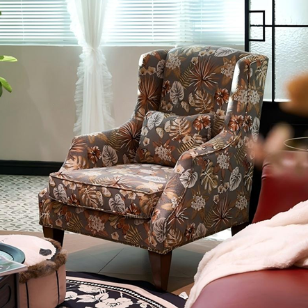 森语老虎椅复古棕图