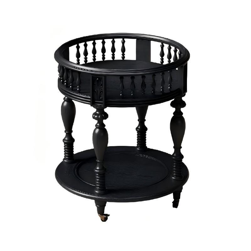 伊斯曼边几静谧黑白底