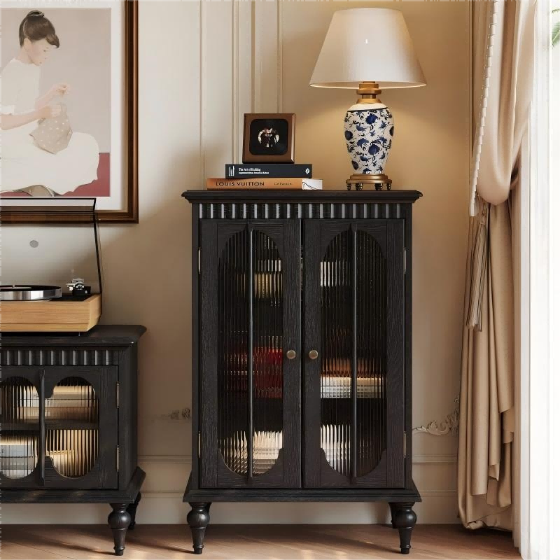 雷欧娜酒柜静谧黑