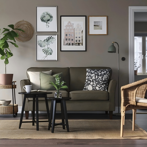 埃克霍马沙发灰褐色