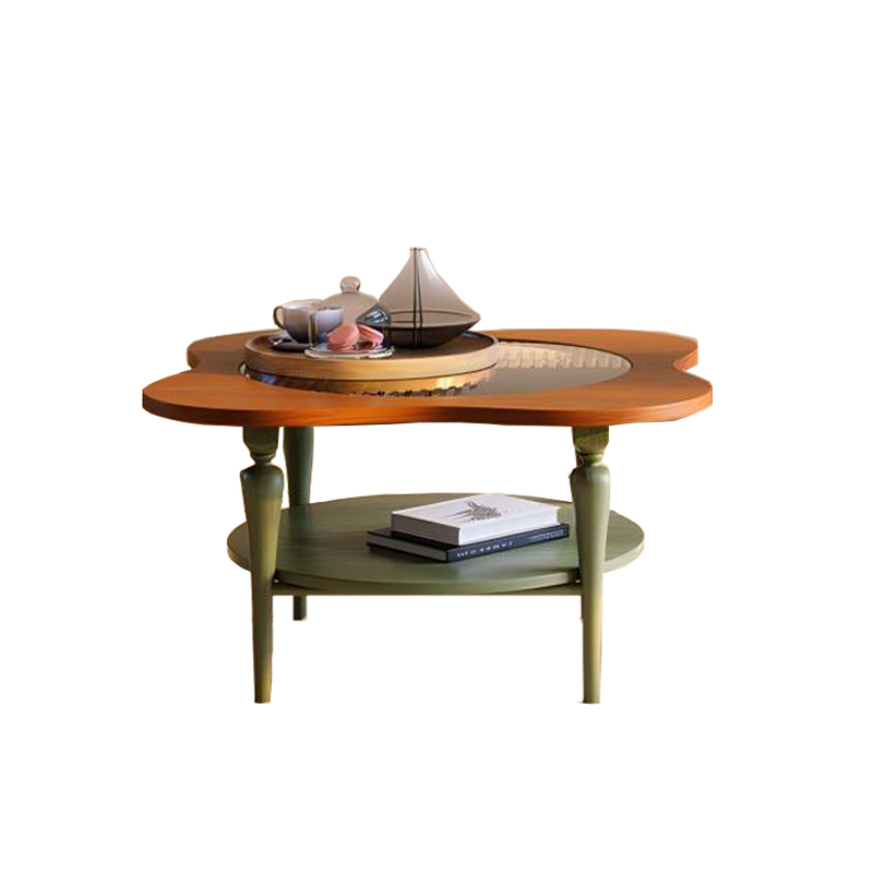 四叶草矮茶几白底图