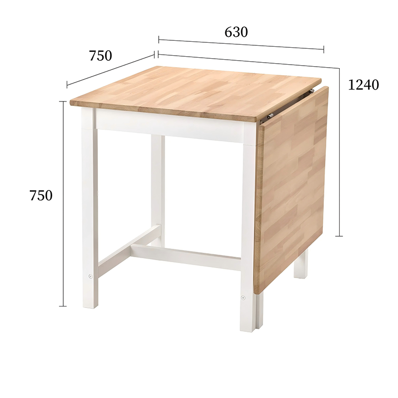 平托普折叠式餐桌规格