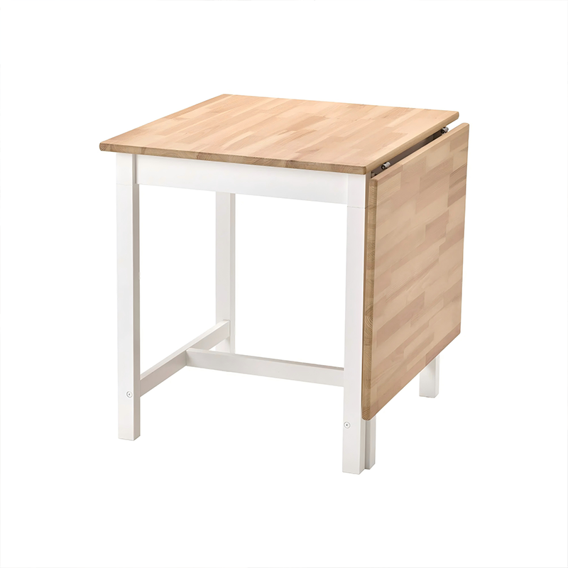 平托普折叠式餐桌白底