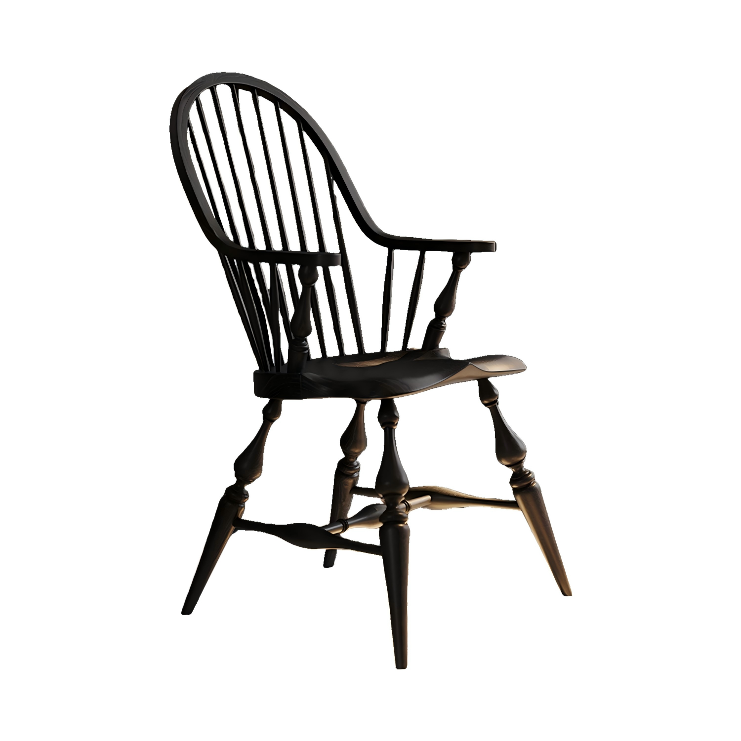 墨菲餐椅静谧黑白底