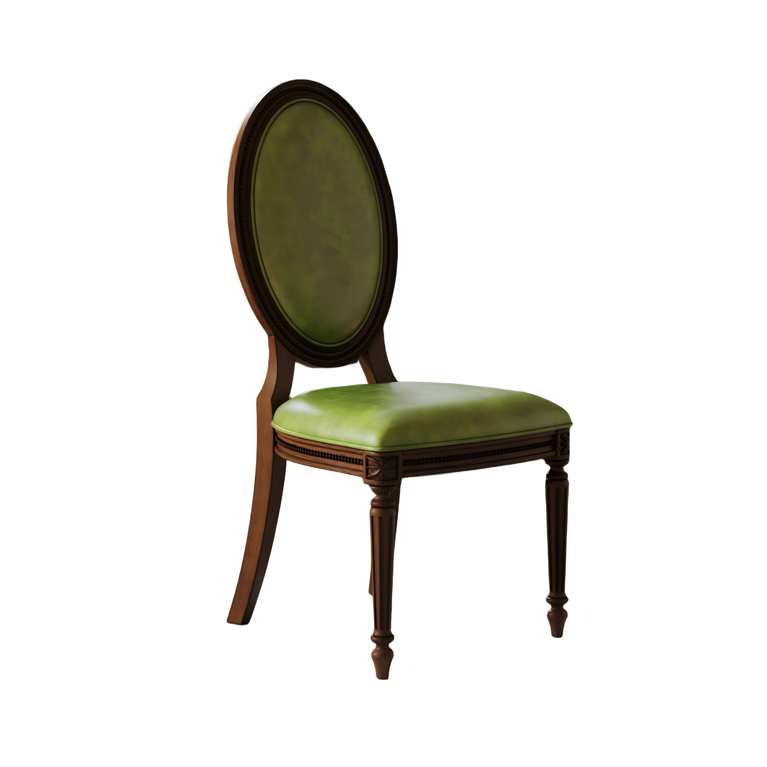 斯图亚特餐椅暮光咖白底