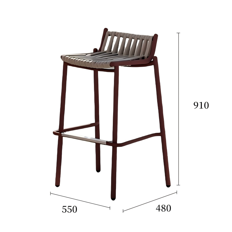 摩登系列吧台组合吧椅规格图
