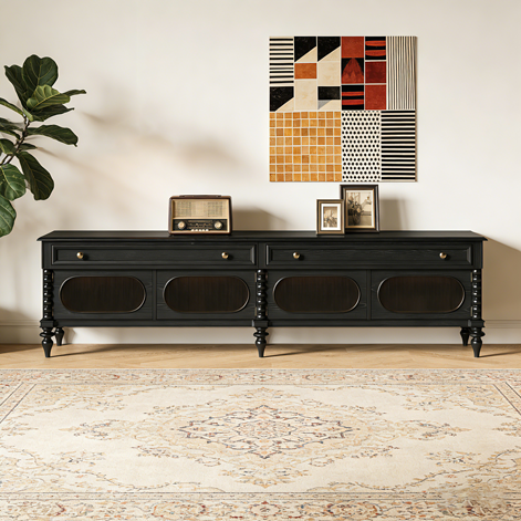 保罗电视柜静谧黑