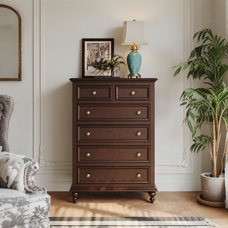 格雷斯六斗柜目光咖