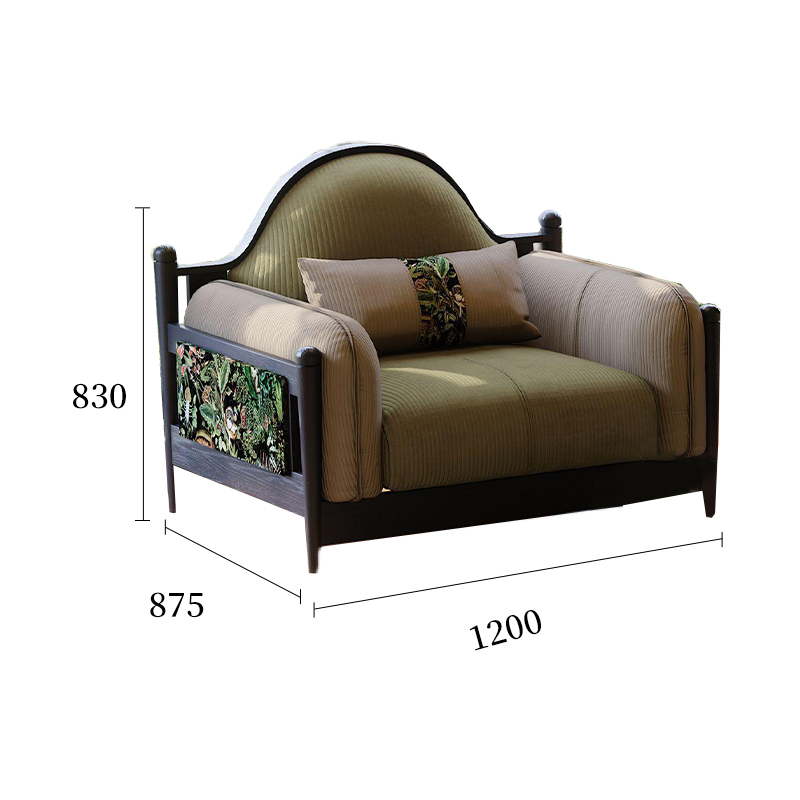 大峡谷单人位-尺寸图