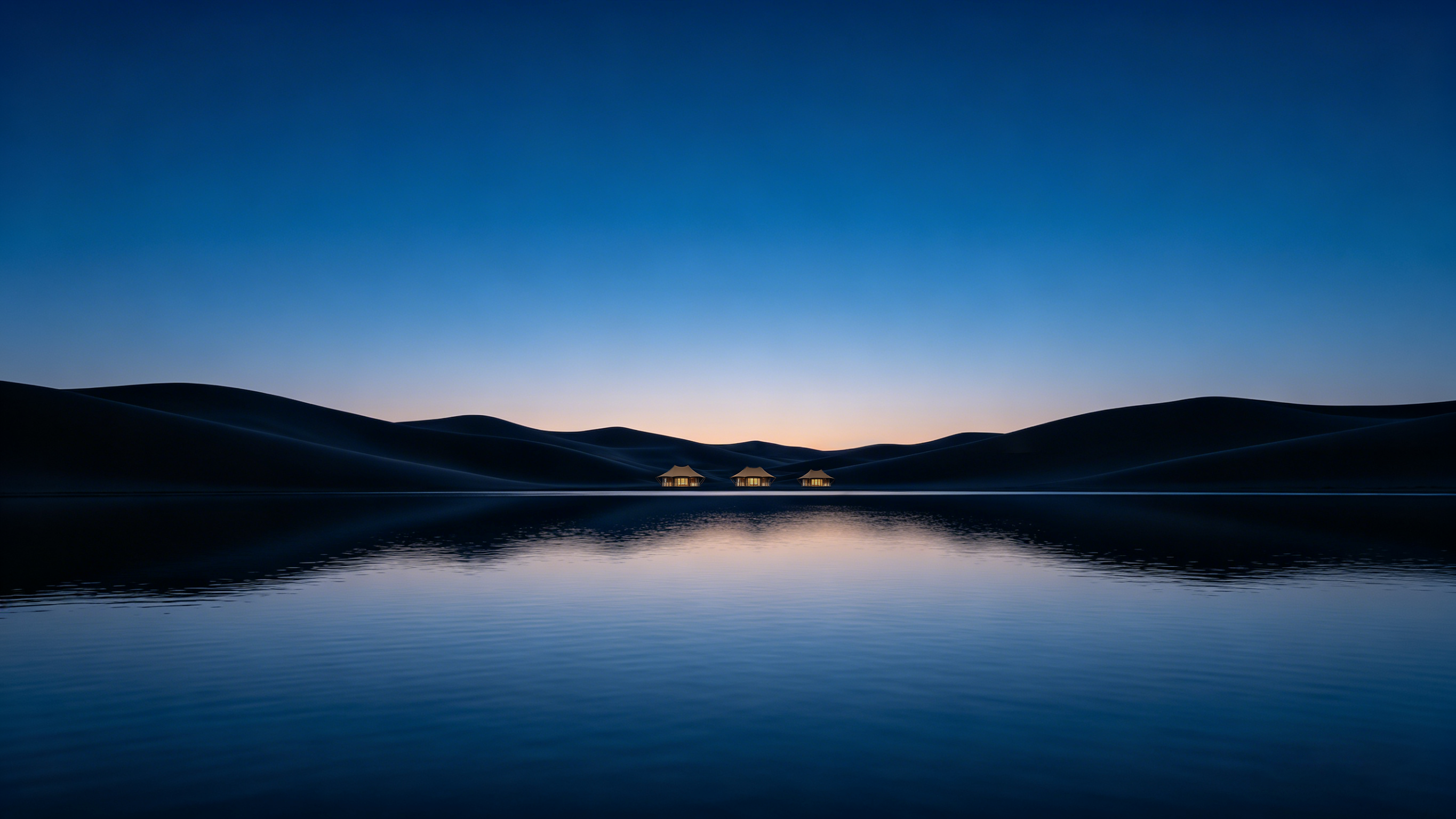 极简留白风景概念图生成